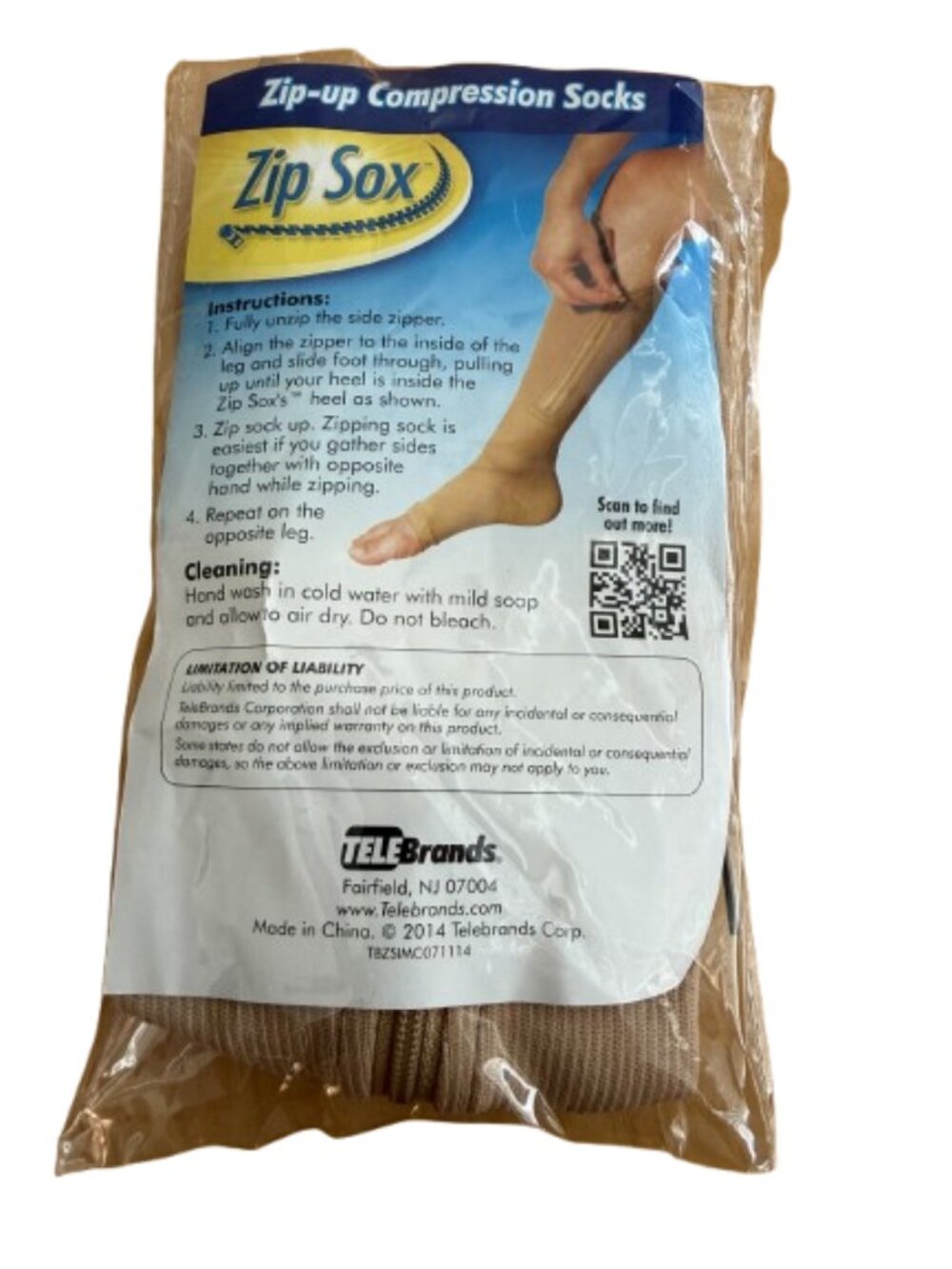 Zip Sox™ Zip Up Compression Socks